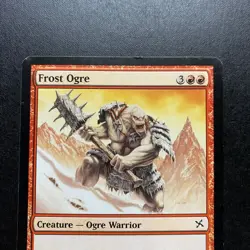 WIZARDS OF THE COAST Frost Ogre Card Signed By Dan Scott MTG, Artist Proof - Image 6