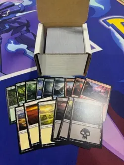 MTG Basic Lands - Jumpstart 2022 - 250 (50 of each type) - Image 1