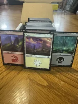 MTG Basic Lands - Foundations - Jumpstart 2025 - 250 (50 of each type) - Image 1