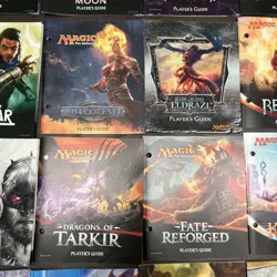 Lot of 27 Magic the Gathering Players Guide Fat Pack Books - Image 12