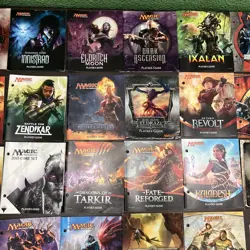 Lot of 27 Magic the Gathering Players Guide Fat Pack Books - Image 5