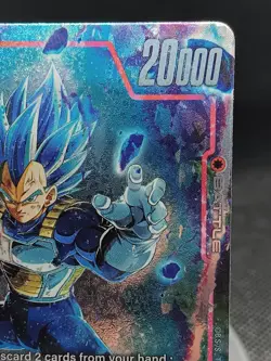 Vegeta Dokkan Battle Alternate Art SR Foil Dragon Ball Super ccg card game - Image 3