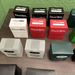 Lot of 35 USED TCG Deck Boxes Ultra Pro Magic MTG Pokemon GameGenic BCW - Image 14