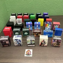 Lot of 35 USED TCG Deck Boxes Ultra Pro Magic MTG Pokemon GameGenic BCW - Image 16