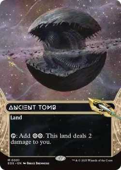Ancient Tomb (0001) (Borderless) NON-FOIL Edge of Eternities: Stellar Sights - Image 1