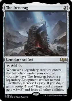 The Irencrag - Near Mint MTG Wilds of Eldraine - Image 1