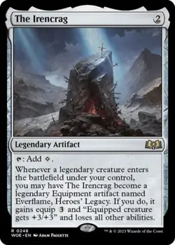 The Irencrag - Near Mint MTG Wilds of Eldraine - Image 2