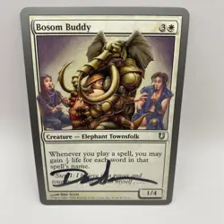 Bosom B Card Signed By Dan Scott Magic The Gathering, Artist Proof - Image 5