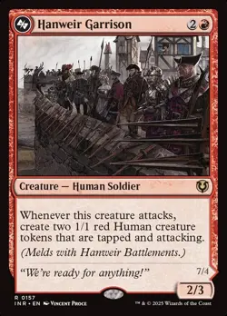 Hanweir Garrison  157  MTG  NM Innistrad Remastered - Image 1