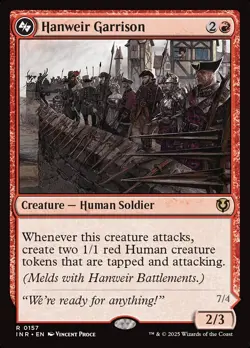 Hanweir Garrison  157  MTG  NM Innistrad Remastered - Image 4