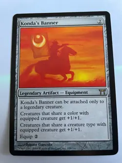 Mtg Konda's Banner ~ Champions of Kamigawa - Image 3