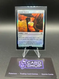 MTG magic 1x Instant Ramen FOIL  (M/NM) Final Fantasy - Image 1