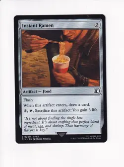 MAGIC THE GATHERING MTG FINAL FANTASY INSTANT RAMEN (#1) - Image 1