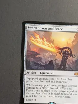 MTG -1x Sword of War and Peace - NM Pack Fresh - The List: Double Masters - Image 14