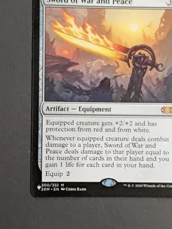 MTG -1x Sword of War and Peace - NM Pack Fresh - The List: Double Masters - Image 5