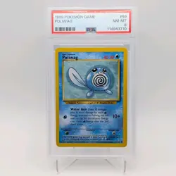 Poliwag Base Set 59/102 PSA 8 NEAR MINT FRESH CERT Graded Pokémon Card WOTC - Image 3