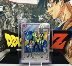 Android 16 SB01-002 R* Alt Art Dragon Ball Fusion World Manga Booster Card - Image 2