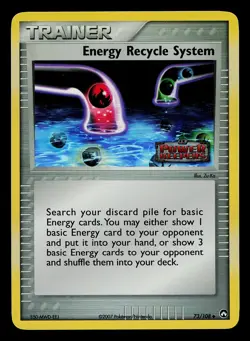 Pokemon Card - Energy Recycle System Power Keepers 73/108 Holo Stamped - Image 3