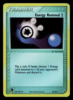 Pokemon Card - Energy Removal 2 FireRed & LeafGreen 89/112 Reverse Holo - Image 3