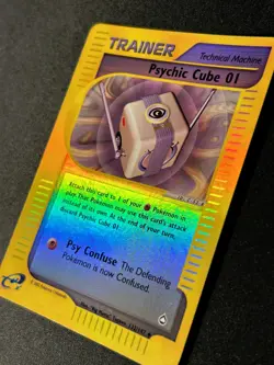 Pokemon Card - Psychic Cube 01 Aquapolis 132/147 Reverse HOLO - Image 3