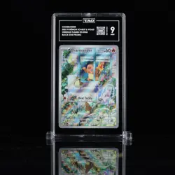 2023 POKEMON SV EN-SV ETB BLACK STAR PROMO #044 CHARMANDER TAG 9 - Image 1
