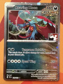 Pokemon Card - Roaring Moon [HOLO] Prize Pack Promo (109/162) Temporal Forces NM - Image 1