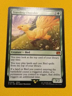 Traveling Chocobo Magic: The Gathering Card Non Foil - Image 1