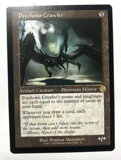 Psychosis Crawler RETRO FRAME 44 The Brothers War MTG Magic the Gathering NM - Image 1