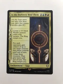 In the Darkness Bind Them MTG Magic the Gathering Card NM Near Mint LTC - Image 2
