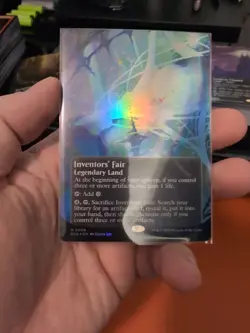 MTG Boarderless FOIL Inventors' Fair No.066  English - Ships Today - Image 1