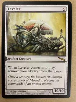 MTG 1x Leveler Mirrodin Modern Magic the Gathering Card x1 NM - Image 1