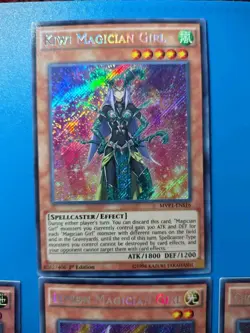 Near Mint Yugioh Magician Girls Movie Pack 1 MVP1 Secret Rare Edition 5-Card Set - Image 2