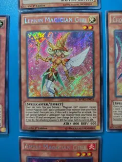 Near Mint Yugioh Magician Girls Movie Pack 1 MVP1 Secret Rare Edition 5-Card Set - Image 5