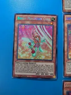 Near Mint Yugioh Magician Girls Movie Pack 1 MVP1 Secret Rare Edition 5-Card Set - Image 6