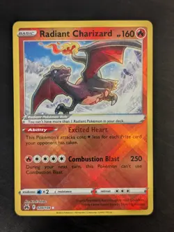Radiant Charizard 020/159 - Crown Zenith - Ultra Rare - Pokemon Card NM - Image 4