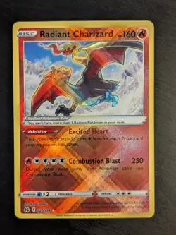 Radiant Charizard 020/159 - Crown Zenith - Ultra Rare - Pokemon Card NM - Image 5