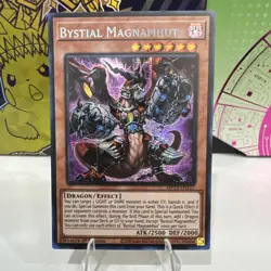 Yugioh Bystial Magnamhut 1st Ed Super Rare - Image 1