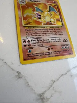 Pokemon Tcg Charizard Holo Card 3/110 Legendary Collection Vintage - Image 9