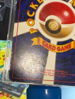 Swirl Pokemon Card Mew No.151 Mystery of the Fossils Holo Rare Old Back Japanese - Image 13