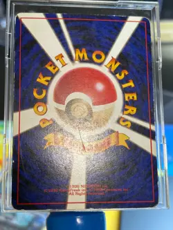 Swirl Pokemon Card Mew No.151 Mystery of the Fossils Holo Rare Old Back Japanese - Image 15