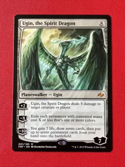 Ugin, the Spirit Dragon Fate Reforged MTG Magic the Gathering Card - Image 1