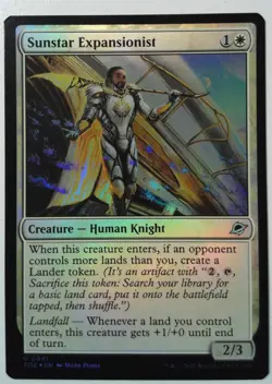 Sunstar Expansionist *FOIL Uncommon* Magic MtG x1 Edge of Eternities - Image 1