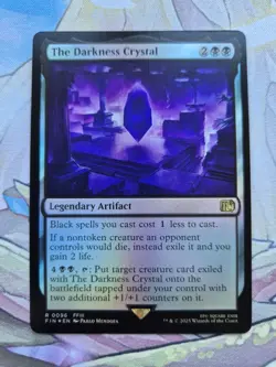 The Darkness Crystal 0096 Rare Foil FIN FFIII MTG FINAL FANTASY ENGLISH NM/Mint - Image 1
