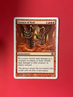 Furnace Of Rath - 9th Edition - MAGIC THE GATHERING MTG Damaged - Image 1