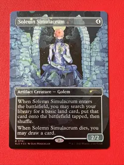 Solemn Simulacrum (Galaxy Foil) (Secret Lair #791) MTG - Image 1