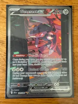 Genesect ex SIR #169/086 Pokemon SV: Black Bolt Holo English (EN) - Image 1