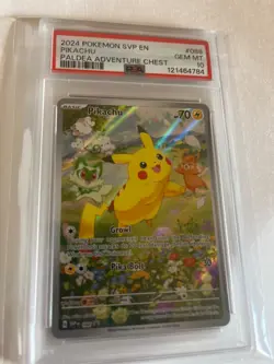 PSA 10 ðŸ’Ž - Pikachu 088 Pokemon Sv: Scarlet & Violet Promo Cards Holo - Image 1