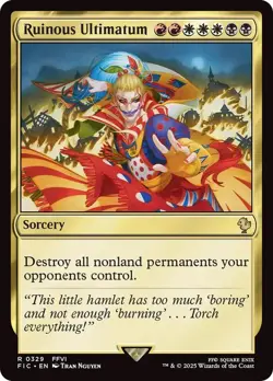 Ruinous Ultimatum Final Fantasy MTG NM - Image 2