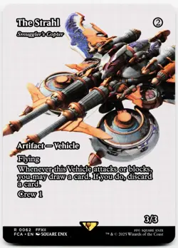The Strahl (Smuggler's Copter) - SHOWCASE - Final Fantasy: Through the Ages MTG - Image 3