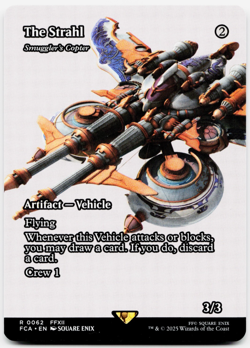 The Strahl (Smuggler's Copter) - SHOWCASE - Final Fantasy: Through the Ages MTG - Image 6
